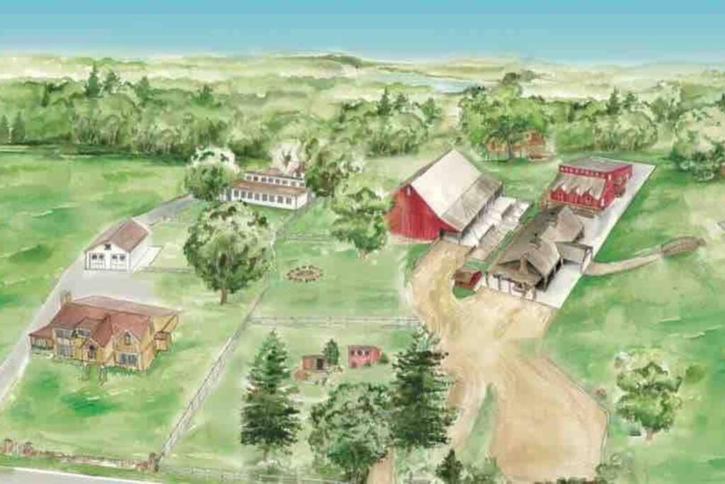 Corn Crib Cottage Barn And Villa At Hope Glen Farm Cottage Grove Exterior foto